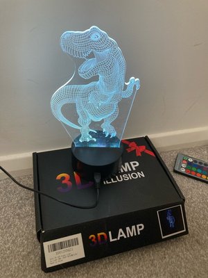 Photo of free Dino lamp (Ringwood)