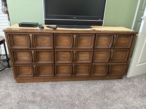Photo of free Ethan Allen bedroom set (dated) (Ponce Inlet)