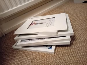 Photo of free White picture frames (MK41)