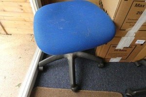 Photo of free Blue backless seat (fixed height) (Bromley BR1)