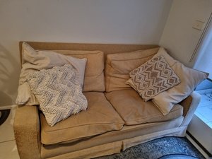 Photo of free Feather cushion couch (Station Street, Sandringham)