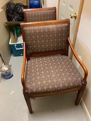 Photo of free Chairs (Kentlands - Chevy Chase St.)