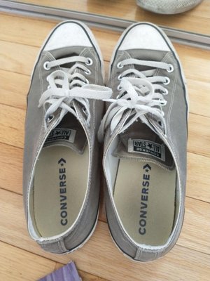 Photo of free Converse gray shoes Size Men's 11 (Medford)