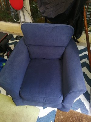 Photo of free Blue Armchair (Stockton Heath WA4)