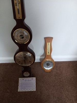 Photo of free pair of barometers (Cosby LE9)