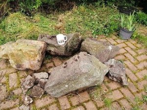 Photo of free Heavy Rocks for rockery or pond (Cosby LE91)