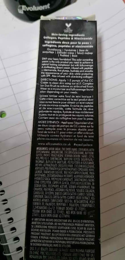 Photo of free Dark Colour Correcting Face Cream (Newcastle upon Tyne) #2