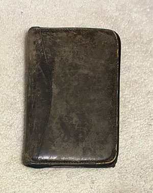 Photo of free Note pad zippered leather cover (Elkridge rte103 & rte100)