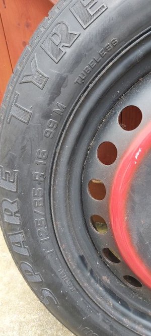 Photo of free Spare tyre (Mytchett GU16)