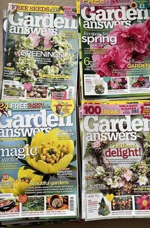 Photo of free 50+ Garden Answer magazines (Stanycliffe M24)