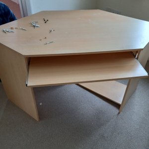 Photo of free Corner computer desk (Presteigne LD8)