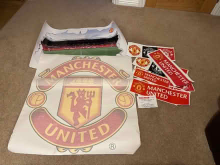 Photo of free Manchester Utd wall stickers (Banchory AB31) #1