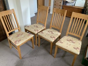 Photo of free Four dining chairs (TA3)