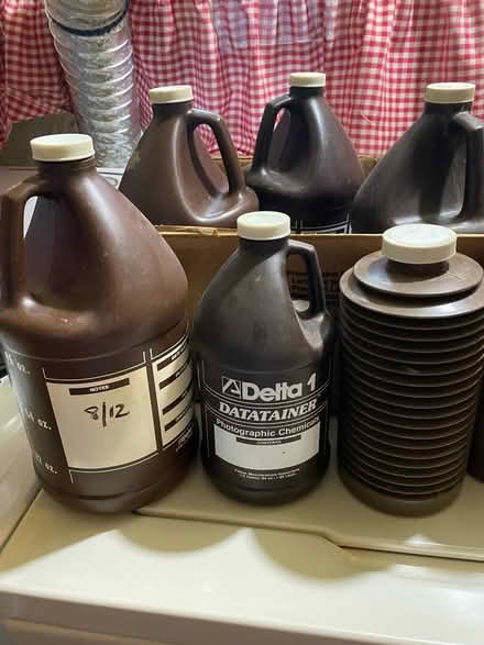 Photo of free Dark room bottles (Fremont)
