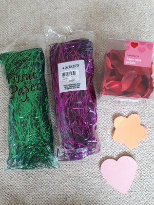 Photo of free Purple and green shiny strips (Dulwich SE21)