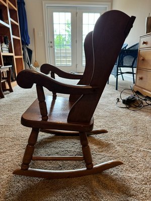 Photo of free Child’s Rocking Chair (Marriottsville)
