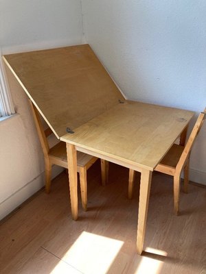 Photo of free Dining table and 4 chairs (Eastbourne BN21)