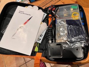 Photo of free Programs, wood burning kit, doubles as a soldering iron (Pyrford GU22)