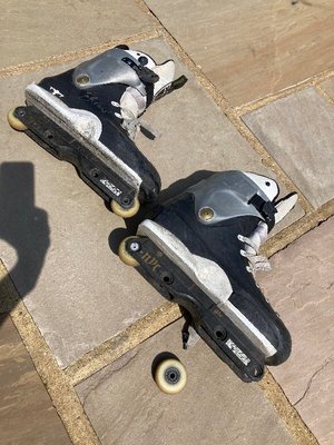 Photo of free Roller blades , wheels missing (Woodley RG5)