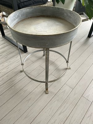 Photo of free Tin table (Arlington Forest)