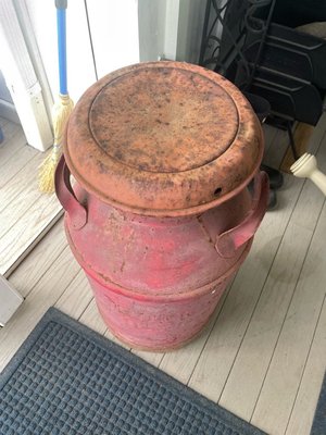 Photo of free Old Metal Milk Can (Arlington Forest)