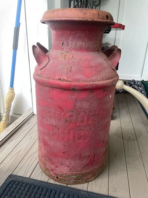Photo of free Old Metal Milk Can (Arlington Forest)