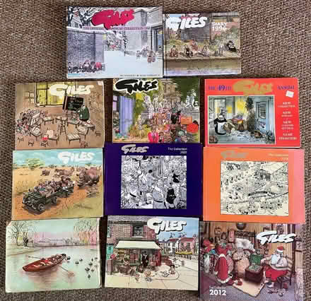 Photo of free GILES Comic Strip Annuals collection (Welling DA16) #1