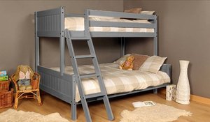 Photo of Bunk bed small double bottom, single on top. (Sheringham NR26)