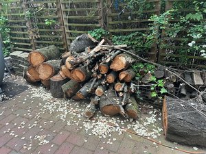Photo of free firewood (pick up only) (Clinton Hill)
