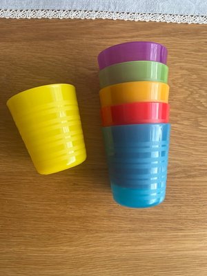 Photo of free Plastic Drinking Cups Pack of 6 (Gilmerton Dykes Avenue)