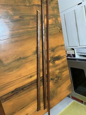 Photo of free 3 short pieces of wood trim (sausalito)