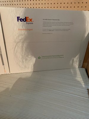 Photo of free Fed Ex envelopes (Beaver)