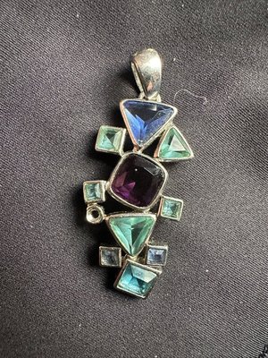 Photo of free Jade, royal blue pendant (Burlington near Woburn line)