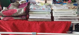 Photo of free 13 pillo covers, cotton, standard and 2 sofa cushions (West End LA3)