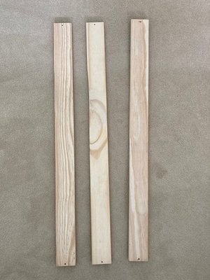 Photo of free 3 wooden slats (Reigate RH2)