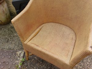 Photo of free Basket chair to repair (Torquay (Chelston) TQ2)