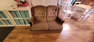 Photo of free 2 seater sofa (Brierley Hill DY5)