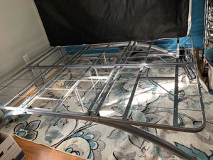 Photo of free Full sized bed frame and mattress (SE Aurora near Southlands Mall)