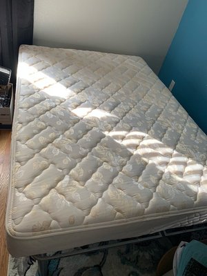Photo of free Full sized platform bed mattress (SE Aurora near Southlands Mall)