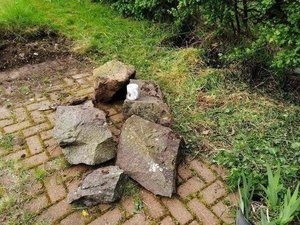 Photo of free Heavy Rocks for rockery or pond (Cosby LE91)