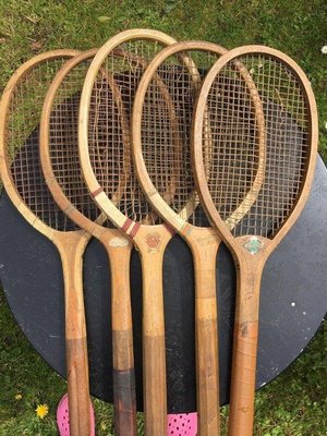 Photo of free Vintage Tennis Rackets (Corscombe near Beaminster)