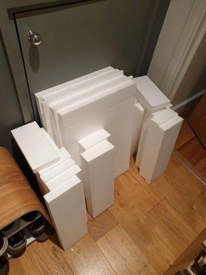 Photo of free Polystyrene pieces for craft/models (SW8 - near Vauxhall Park)