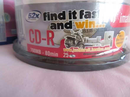 Photo of free CD-R – Recordable Blank CDs - 75 (Holland-on-Sea CO15)