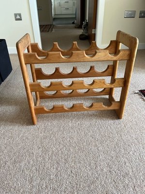 Photo of free Solid wood wine rack (Edinburgh EH4)