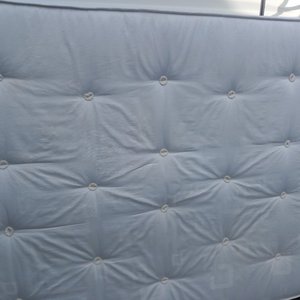 Photo of free King Size Mattress with fire safety labels (Grimsbury OX16)