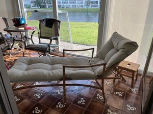 Photo of free Bamboo recliner (Deerfield Beach, FL)