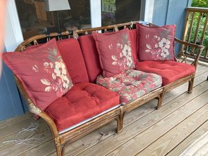 Photo of free Porch Couch (West Asheville)
