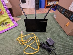 Photo of free Asus RT-AC68R dual band router (Mt. Pleasant, DC)