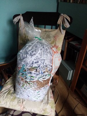 Photo of free Shredded paper (Broomhall S10)