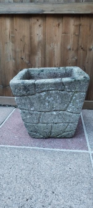 Photo of free Large Concrete plant pot (Kingsway Bath)